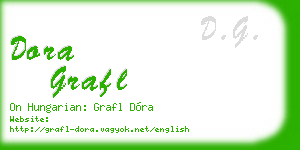 dora grafl business card